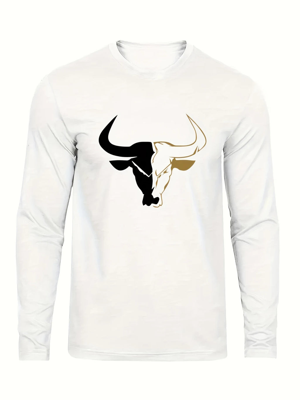 Simple Solid Color Men's Long Sleeve T-shirt Outdoor Run Sports Tees Loose O-neck Fashion Cotton Tops Fall Comfortable Pullover