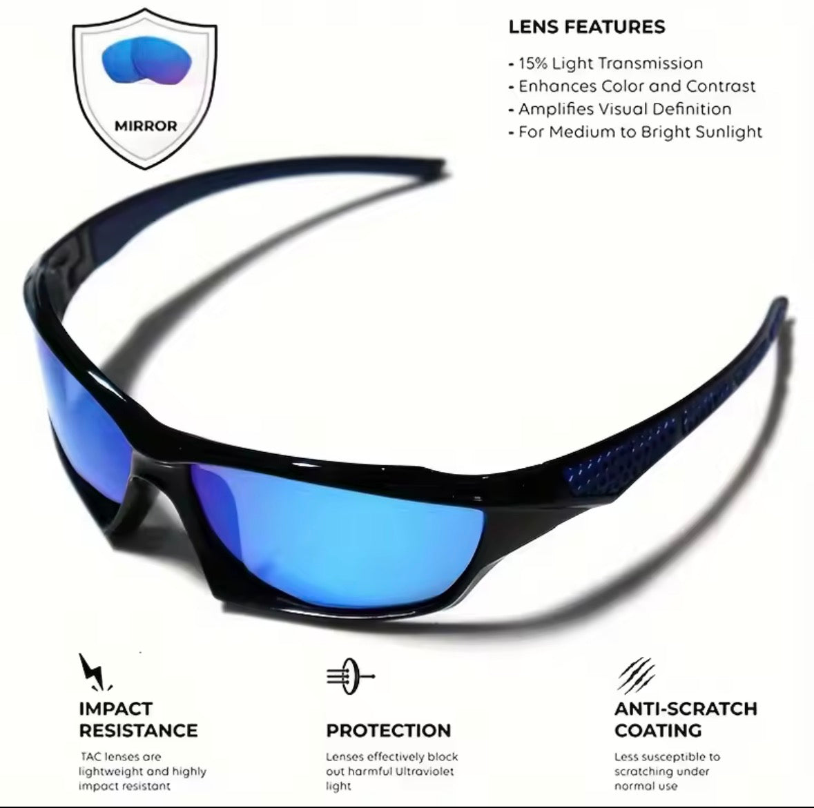 Men’s polarised sunglasses