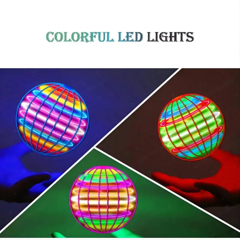 Hand Controlled Flying Ball for Children 360° Rotating Suspension