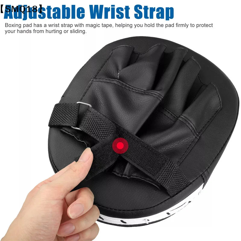 2Pcs/Lot Kick Boxing Gloves Pad Punch Target Bag  MMA PU Karate Muay