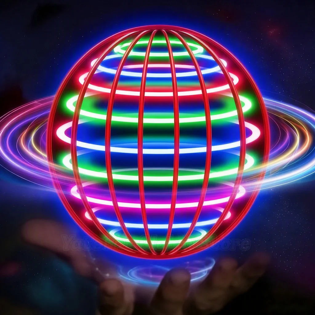 Hand Controlled Flying Ball for Children 360° Rotating Suspension