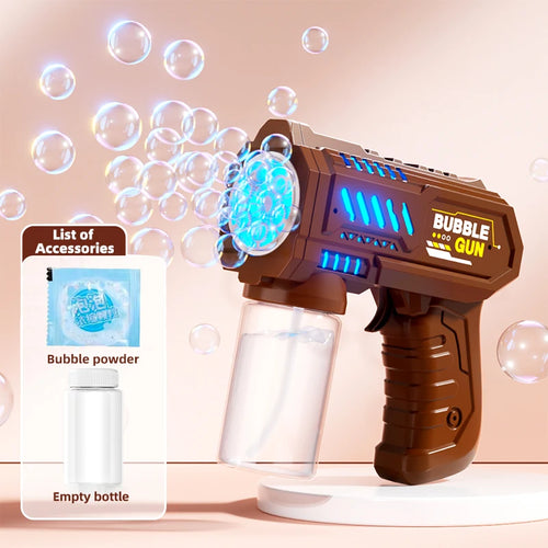 Fully Automatic Bubble Gun Rocket Bubble Machine, Amusement Park