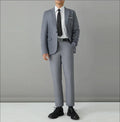 S-8XL Suit Men's Fashion Casual Outdoor (Blazer+ Pants) Gentleman