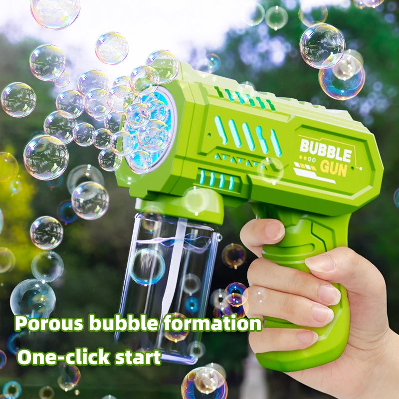 Fully Automatic Bubble Gun Rocket Bubble Machine, Amusement Park