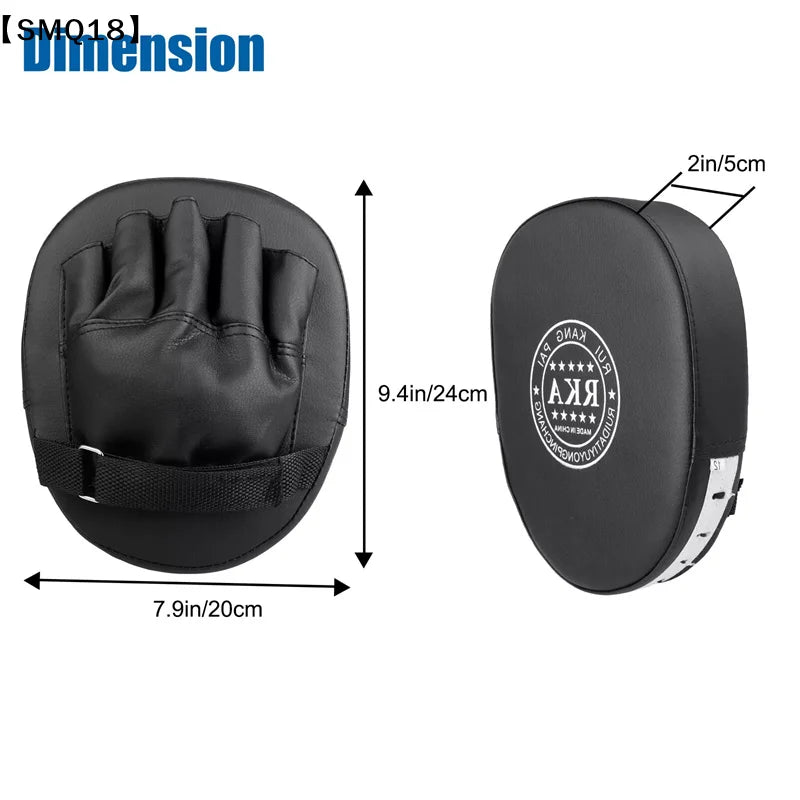2Pcs/Lot Kick Boxing Gloves Pad Punch Target Bag  MMA PU Karate Muay