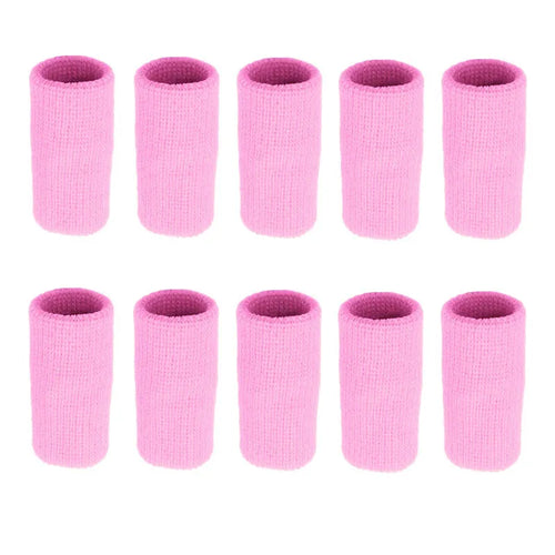 10PCS Elastic Sports Finger Sleeves Arthritis Support Finger Guard