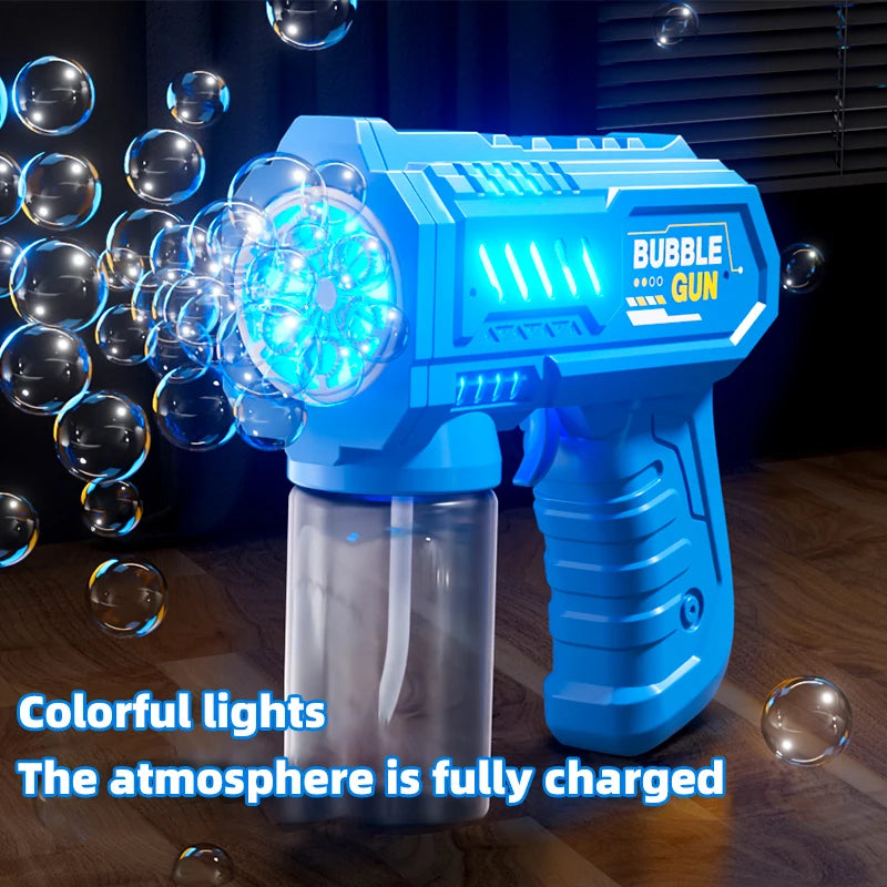 Fully Automatic Bubble Gun Rocket Bubble Machine, Amusement Park