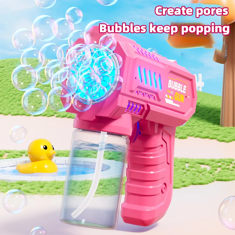 Fully Automatic Bubble Gun Rocket Bubble Machine, Amusement Park