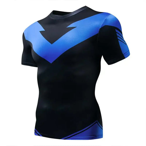 Compression T-Shirts Sportswear Gym Rash Guard Boxing Training Sports