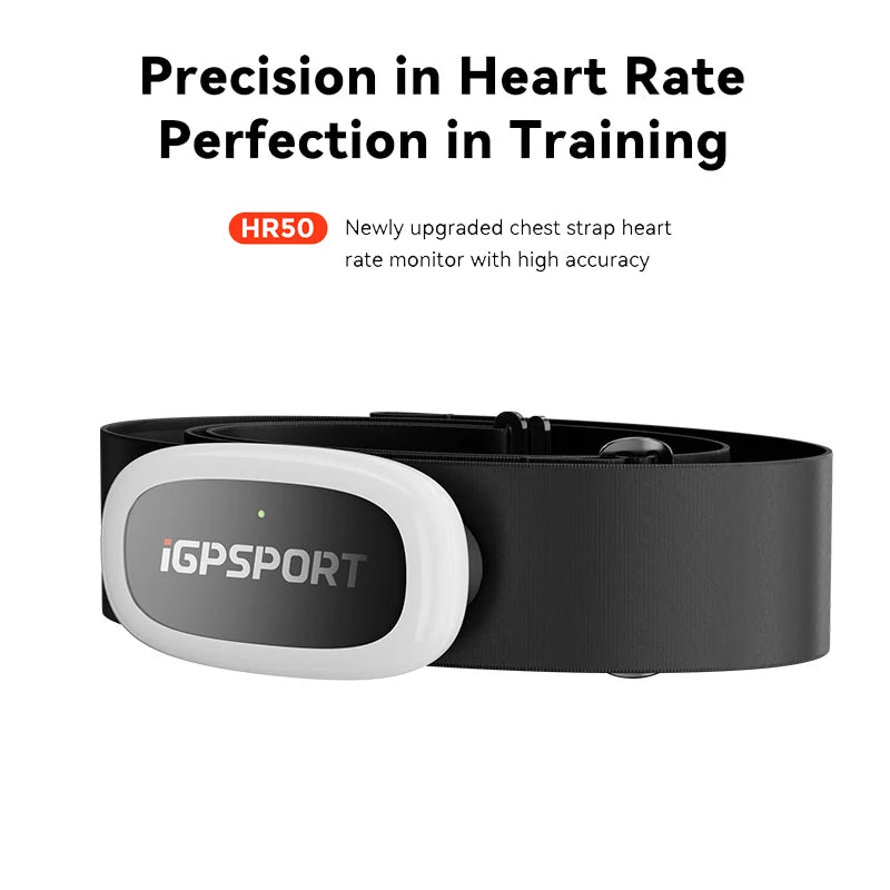 iGPSPORT HR50 Heart Rate Sensor Bike Computer Fitness Running Sport