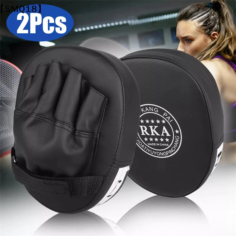 2Pcs/Lot Kick Boxing Gloves Pad Punch Target Bag  MMA PU Karate Muay