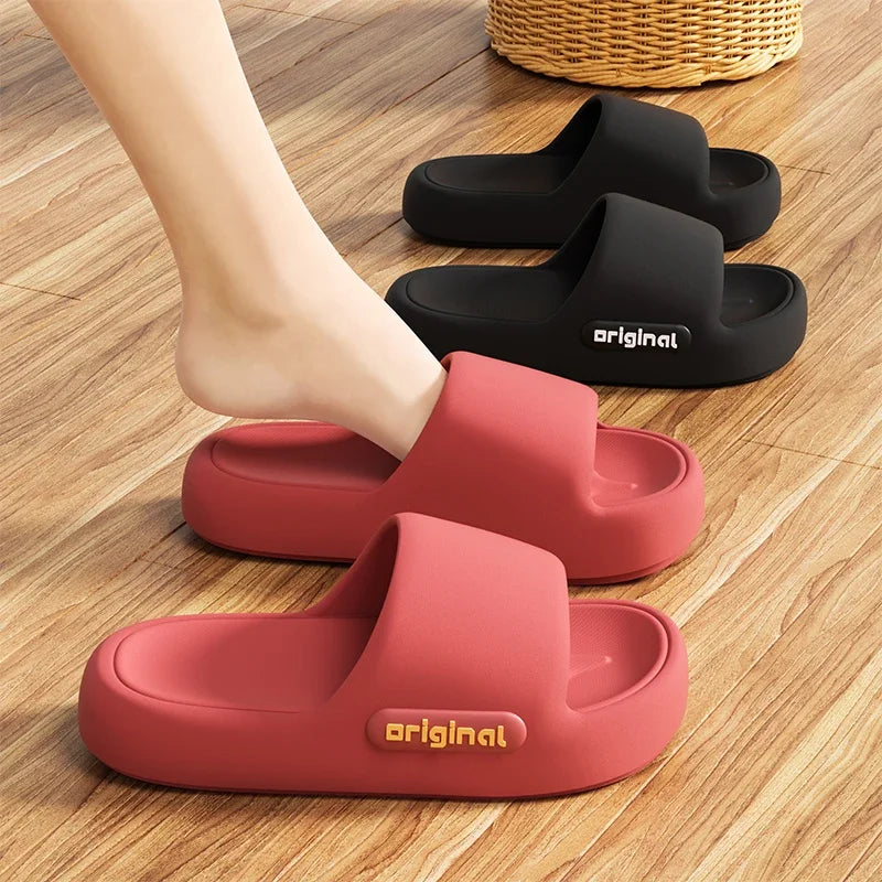 Thick Platform EVA Slippers for Women 2026 Spring Summer Non Slip