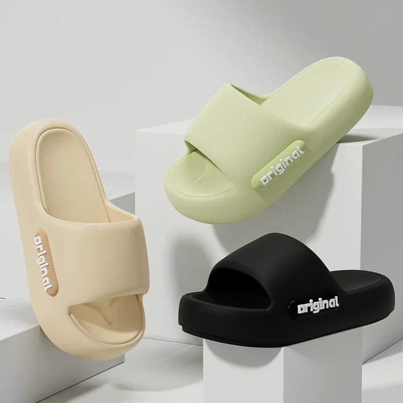 Thick Platform EVA Slippers for Women 2026 Spring Summer Non Slip