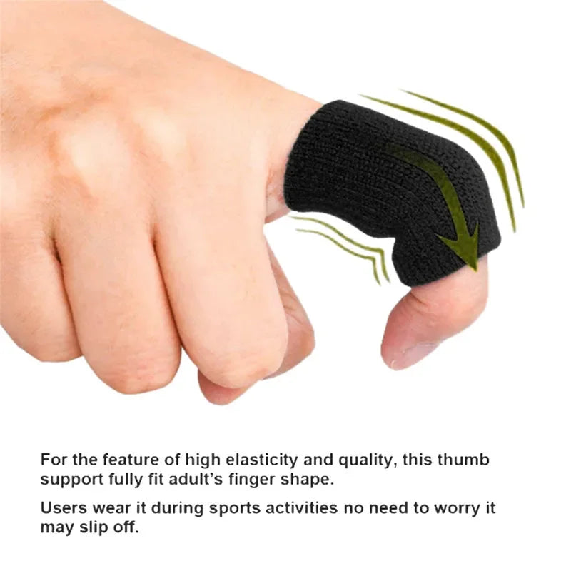 10PCS Elastic Sports Finger Sleeves Arthritis Support Finger Guard