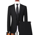 S-8XL (Blazer+ Pants) Men's Fashion Business Casual Outdoor Gentleman