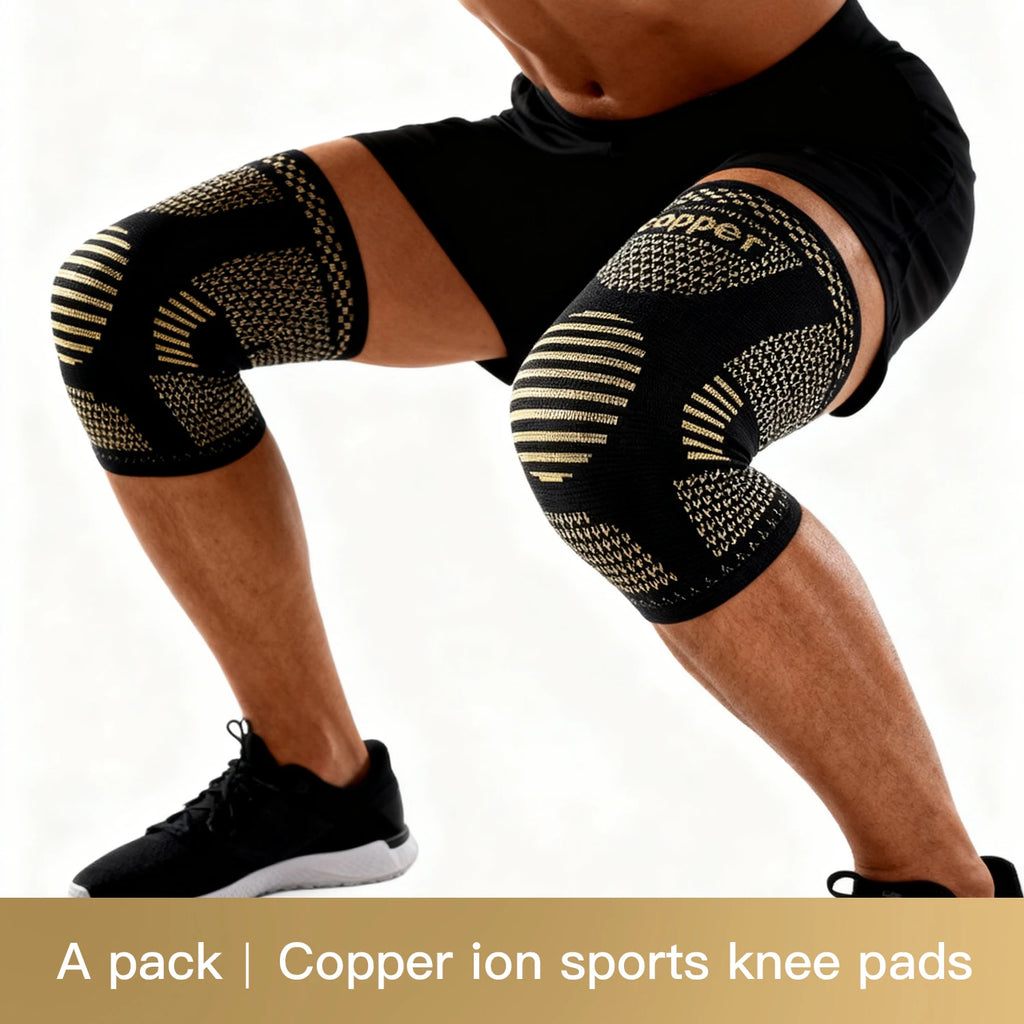 Copper Knee Brace for Arthritis Pain Support-Copper Knee Sleeve for