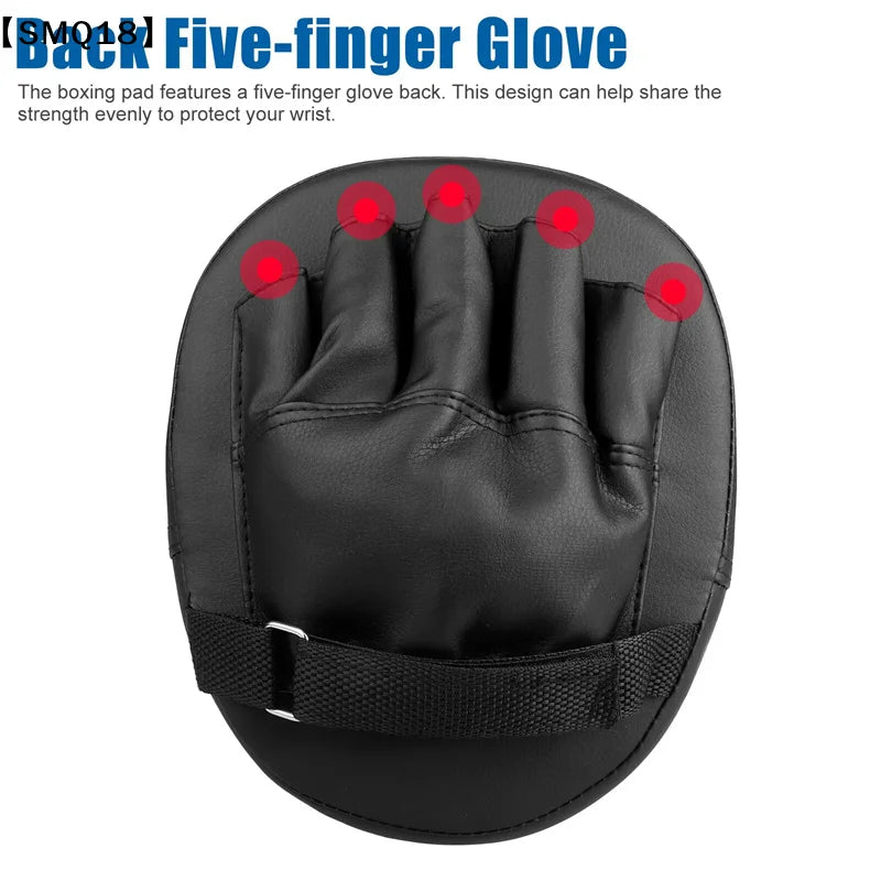 2Pcs/Lot Kick Boxing Gloves Pad Punch Target Bag  MMA PU Karate Muay