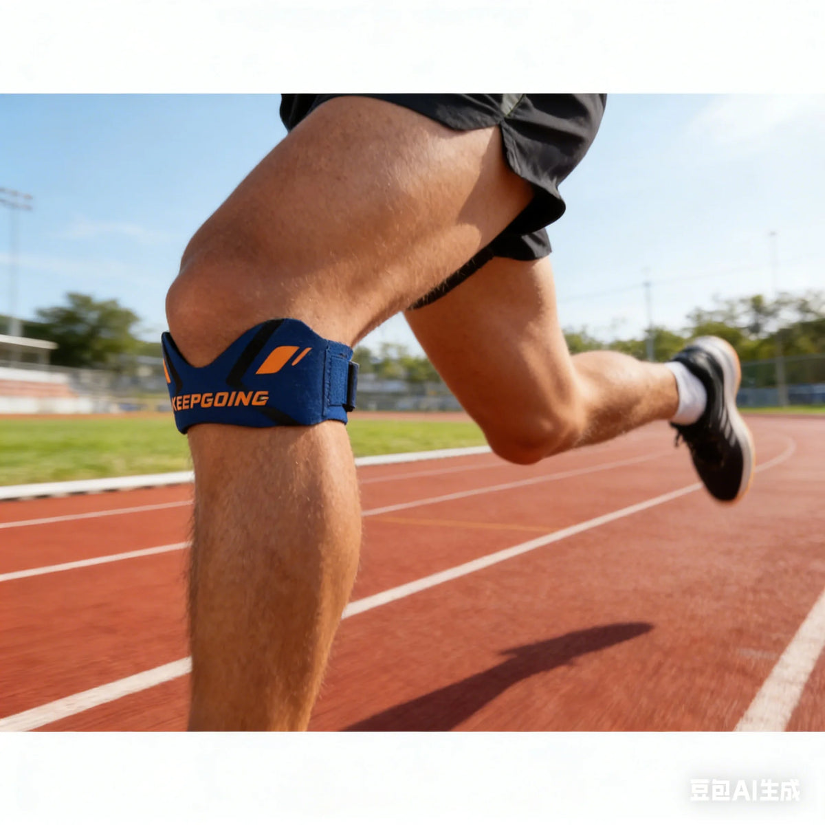 Knee Brace Support for Running Sports Adjustable Knee Strap Patella