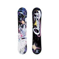 Children's All-Mountain Snowboard 80-120cm, Light Poplar Core Twin Symmetric for Beginner/Advanced Kids & Boys Girls