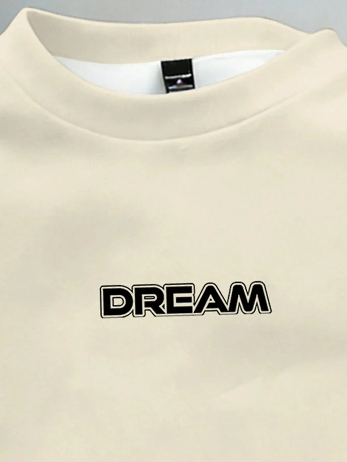 Fall/Winter Men's Round-neck Sweatshirt with Letter Print - Comfortable Soft Casual Fashionable Streetwear for Men